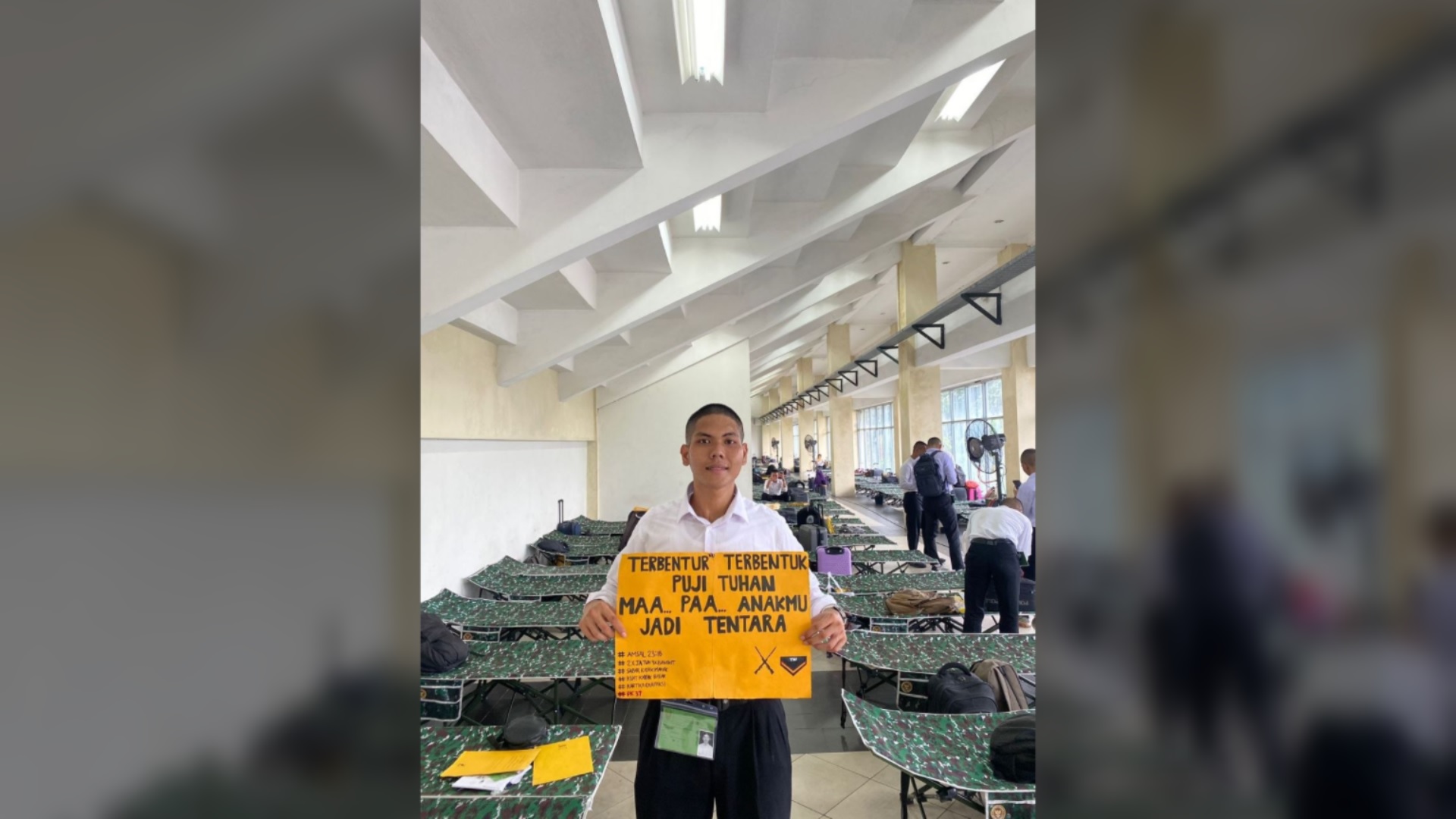 Salah satu Alumni SKAJU Lulus Seleksi SECABA TNI 2026