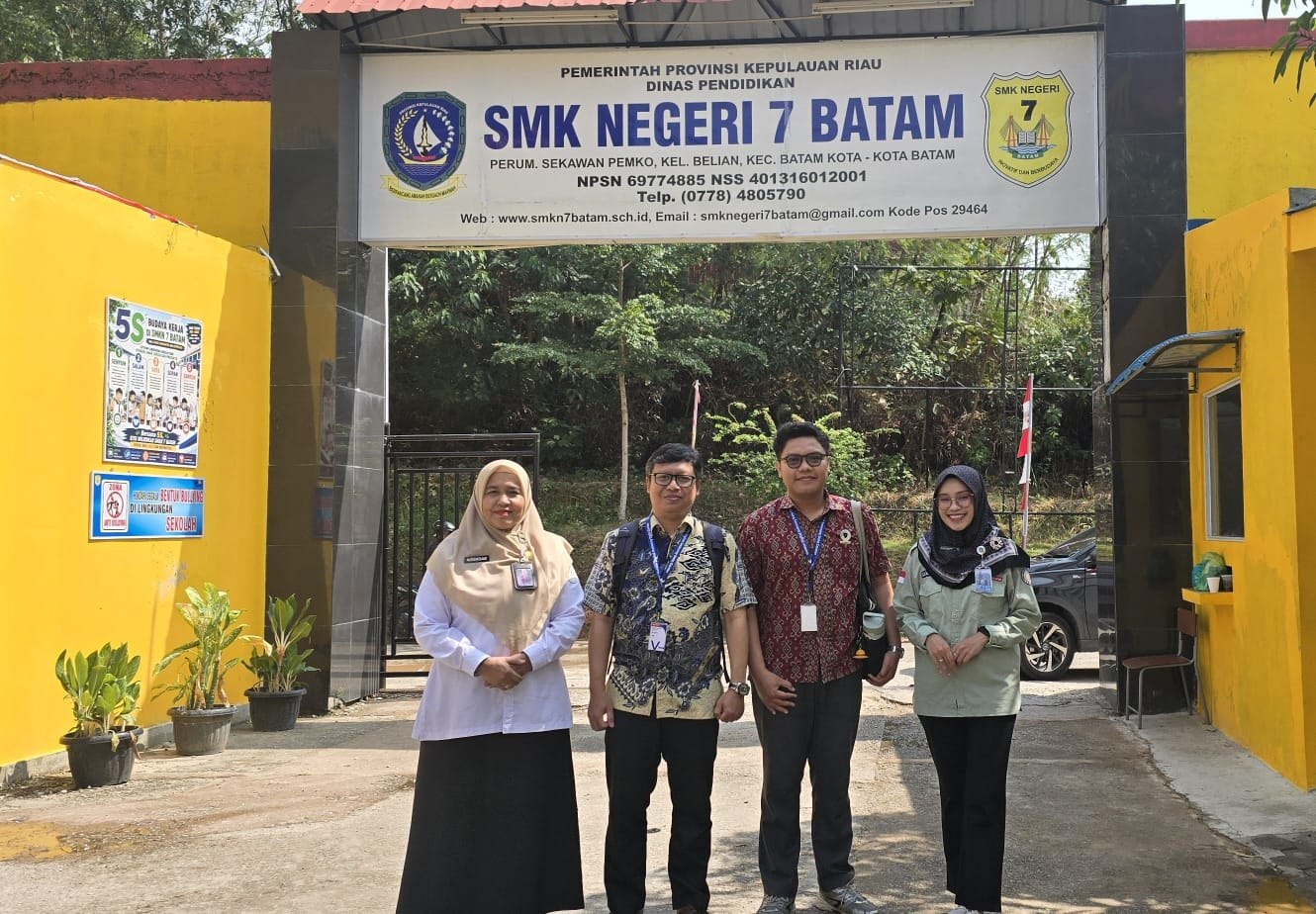 Perkuat Jejaring Industri Digital, SMKN 7 Batam Gelar Diskusi Penjajakan Kerja Sama dengan PT Data Garda