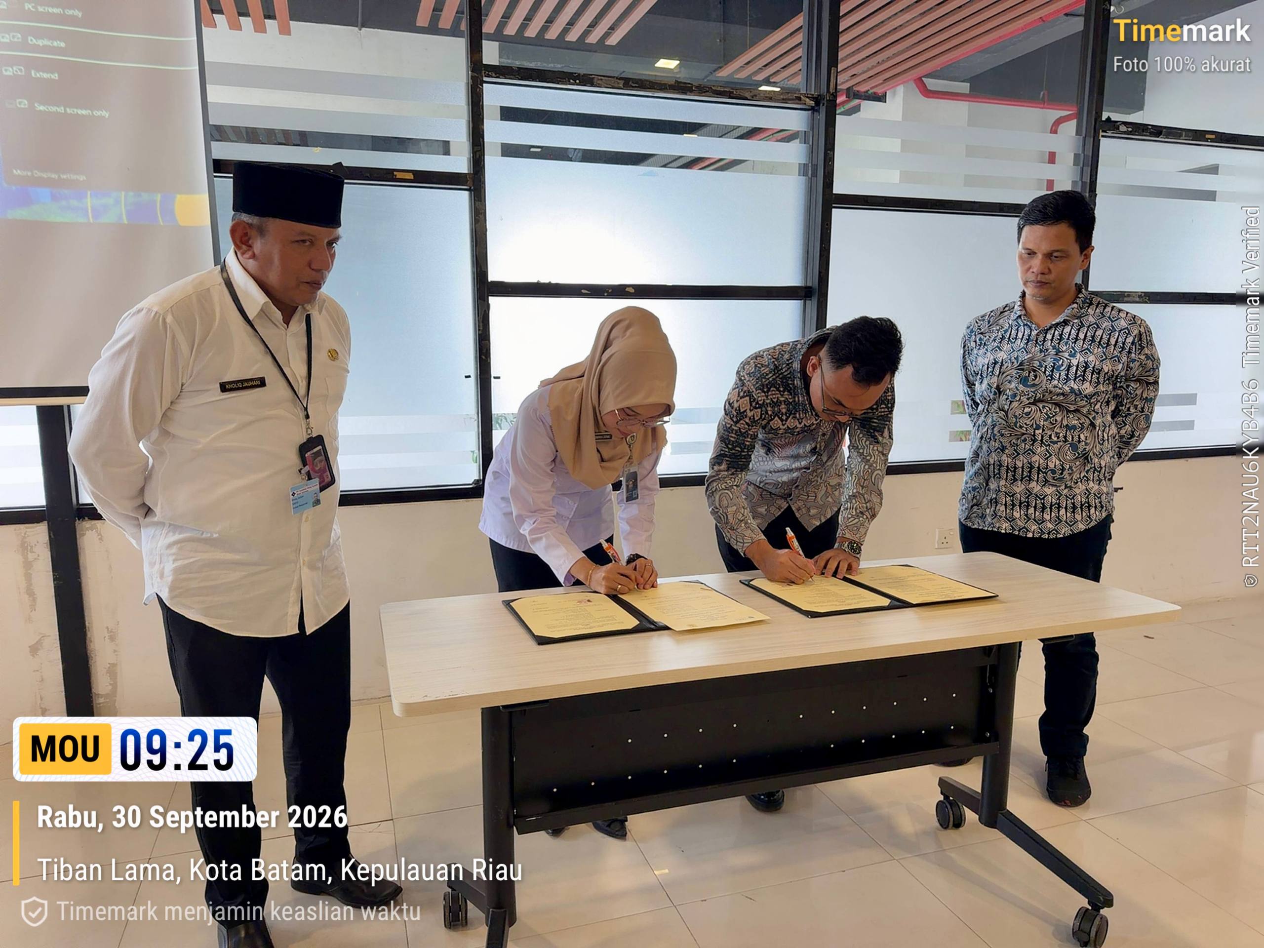 Tingkatkan Kualitas Lulusan, SMKN 7 Batam Resmi Jalin Kerja Sama MoU dengan Institut Teknologi Batam
