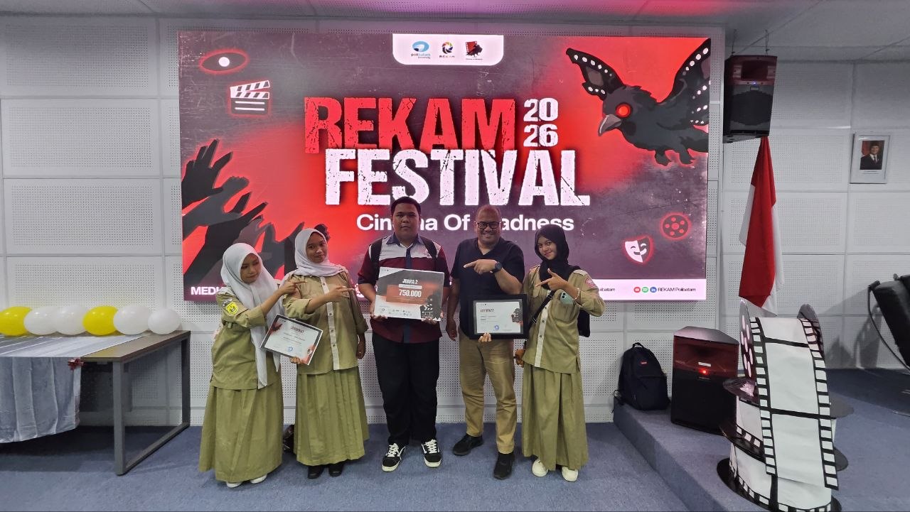 Siswa DKV Raih Juara 2 Lomba Film Pendek Rekam Festival 2026 di Poltek Batam