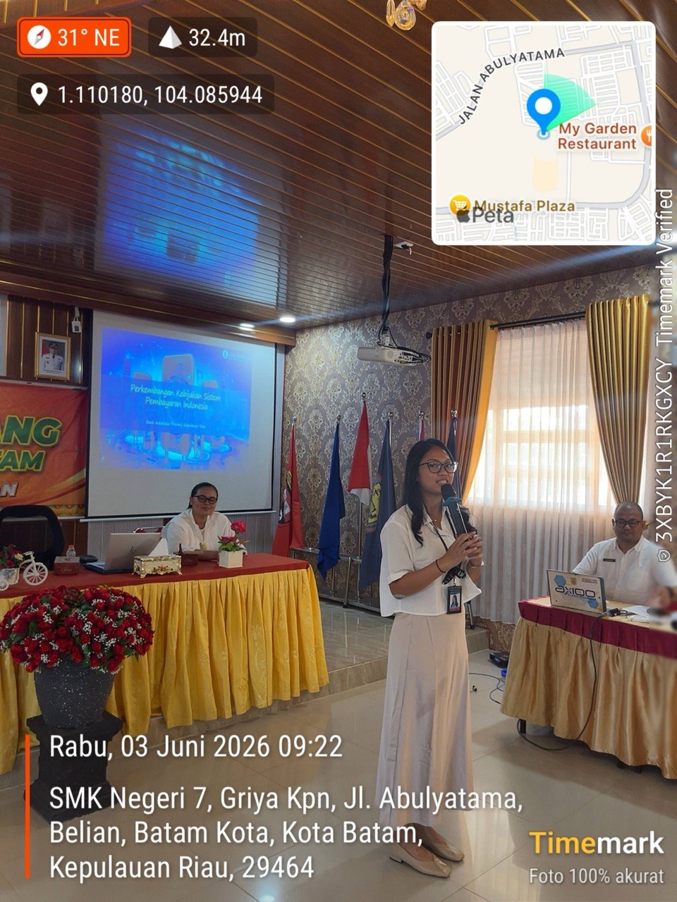 Pembelajaran KIK dengan Narasumber Bank Indonesia