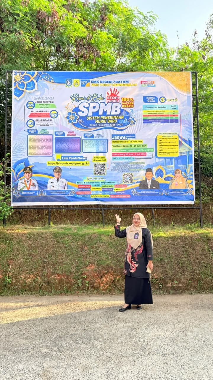 Permudah Masyarakat, SMKN 7 Batam Sediakan Posko Layanan Informasi SPMB 2026