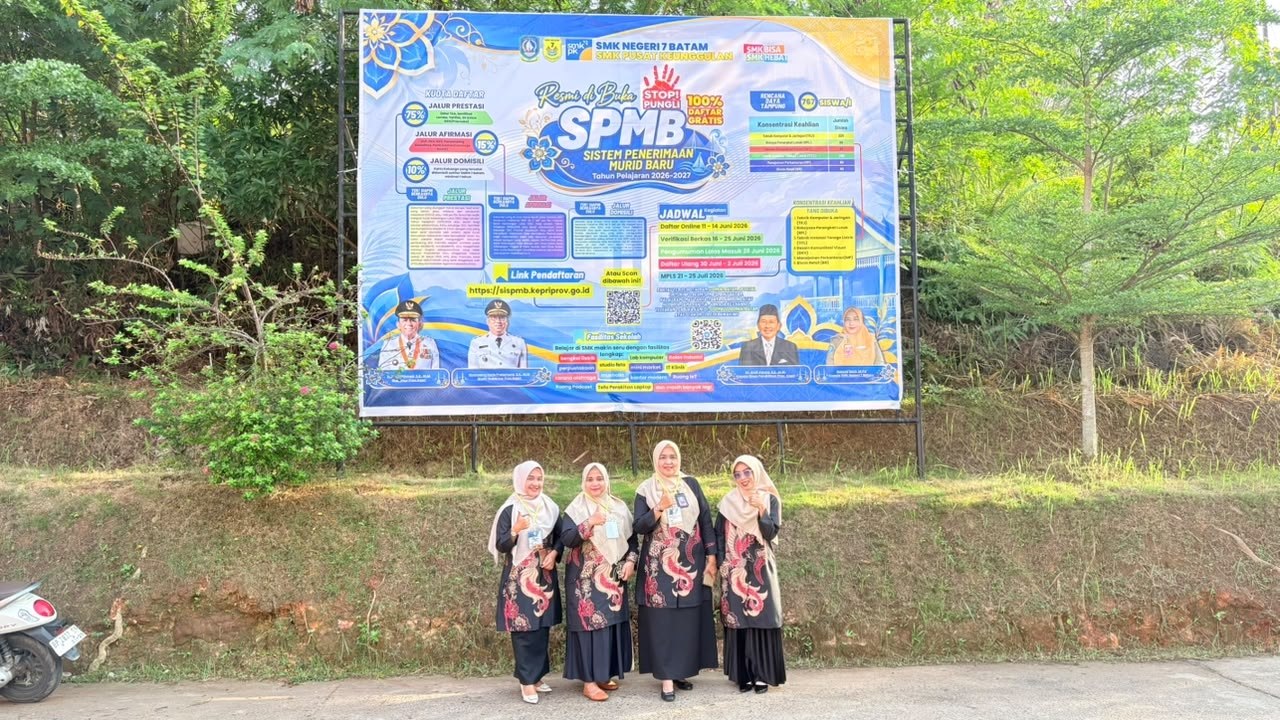 Permudah Masyarakat, SMKN 7 Batam Sediakan Posko Layanan Informasi SPMB 2026