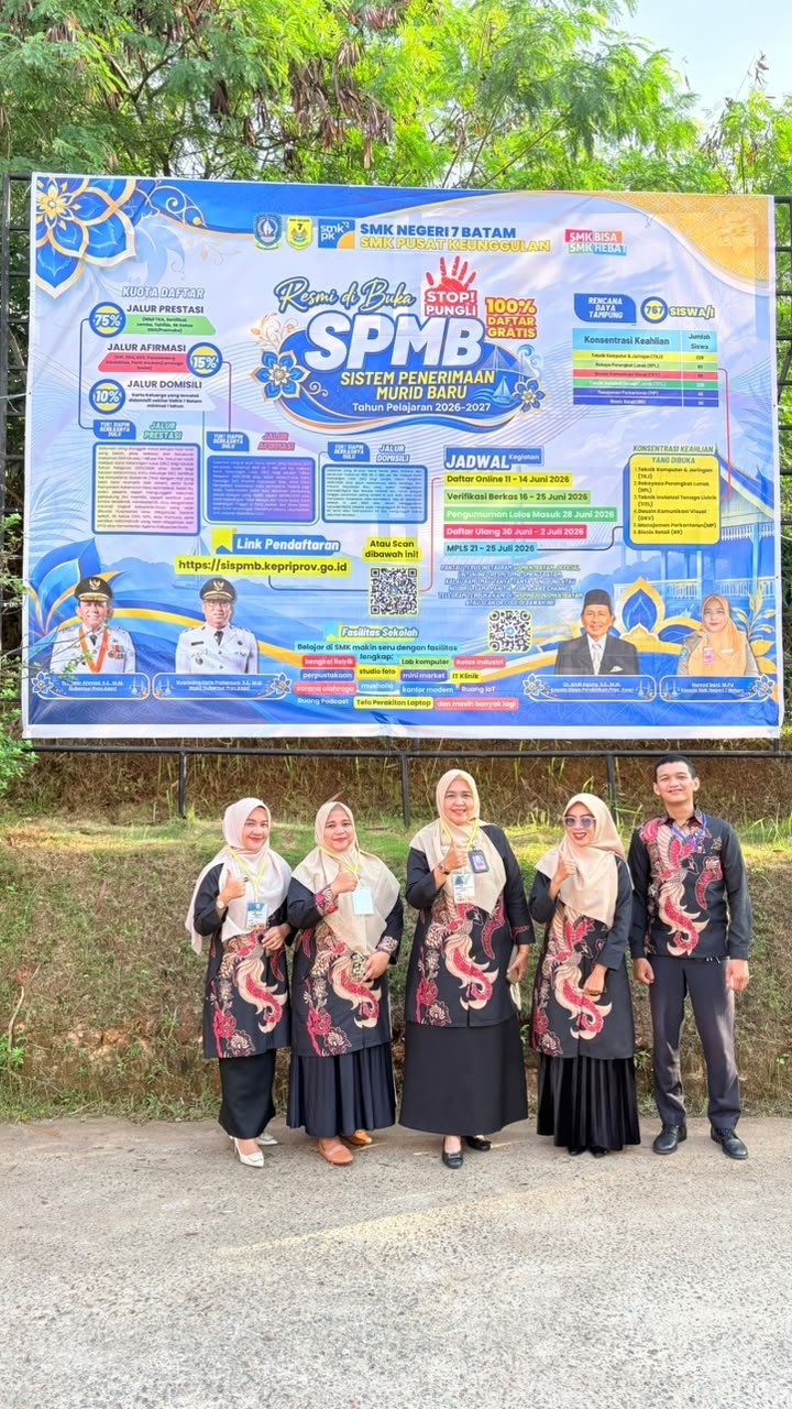 Permudah Masyarakat, SMKN 7 Batam Sediakan Posko Layanan Informasi SPMB 2026