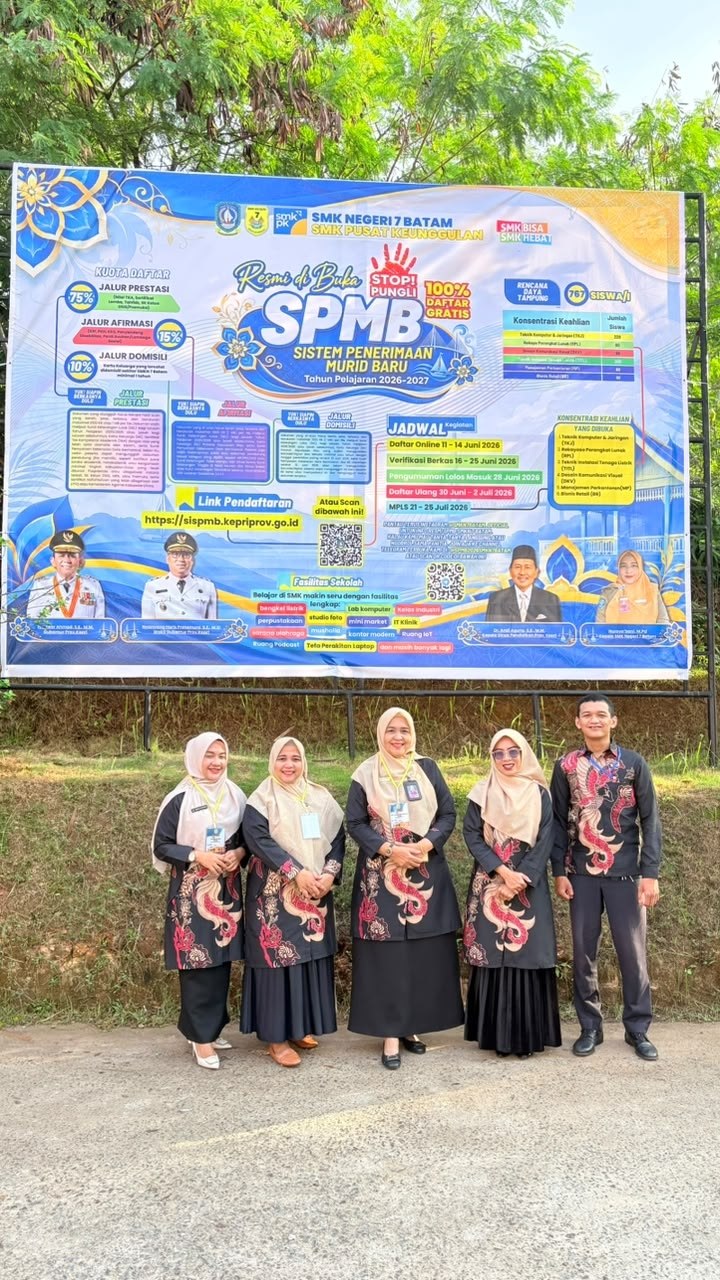 Permudah Masyarakat, SMKN 7 Batam Sediakan Posko Layanan Informasi SPMB 2026